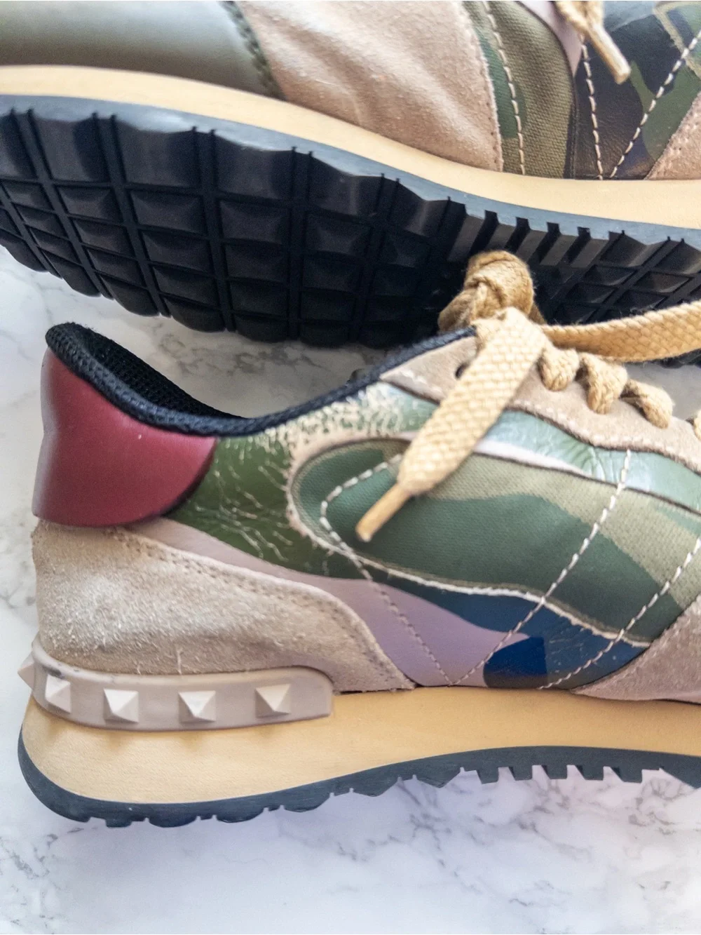 Valentino Garavani Camouflage Runrocker sneakers EU 40